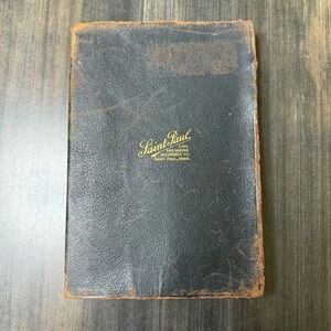 Vintage‎ 1930 Saint Paul Fire Marine Insurance Business Yearbook Calendar
